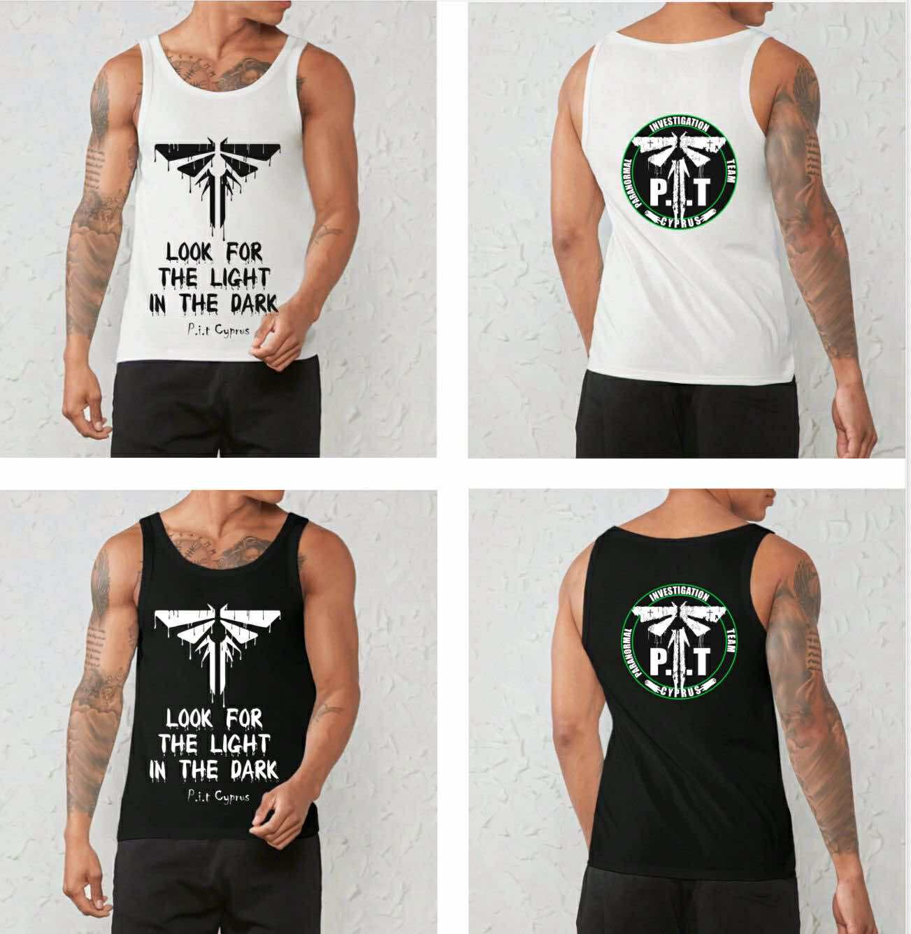 P.I.T. Cyprus Tank Top – Look for the Light in the Dark | Αμάνικο Μπλουζάκι P.I.T. Cyprus