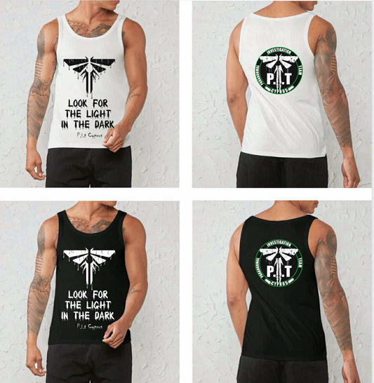 P.I.T. Cyprus Tank Top – Look for the Light in the Dark | Αμάνικο Μπλουζάκι P.I.T. Cyprus