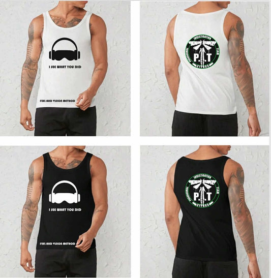P.I.T Cyprus Tank Top - I see what you did | Aμάνικο Μπλουζάκι